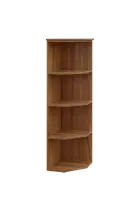 Z 4 - 4 kancelářská skříň, rohová, 1450x400x400, ořech světlý